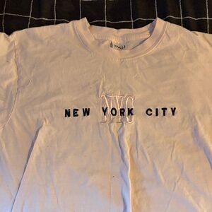White NYC Graphic T-Shirt